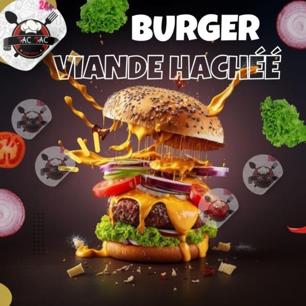 Burger  Viande Hachéé