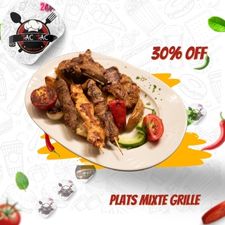 Plats mixte grille